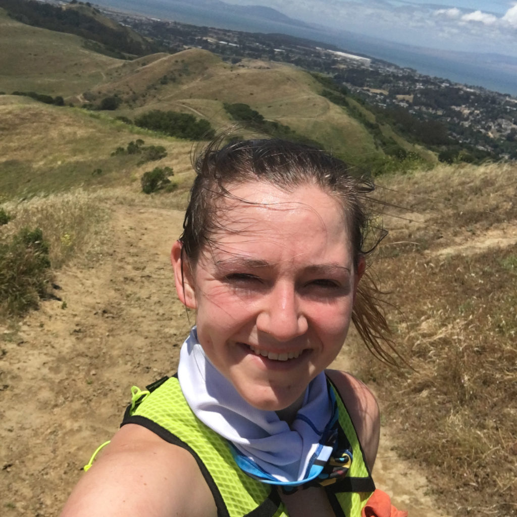 selfie on the trail