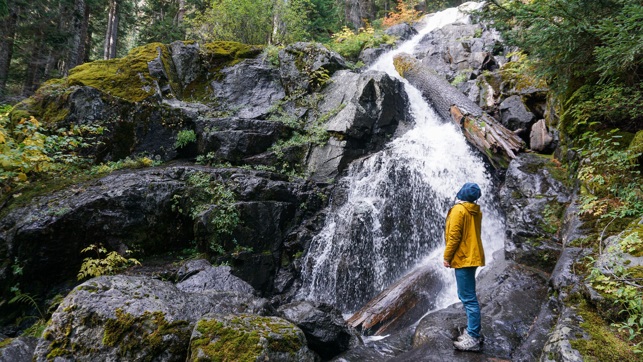 waterfall in seattle hike